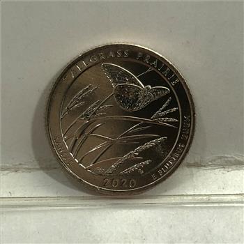 2020 West Point Mint Tall Grass Quarter *Rare W Mint Mark Quarter Mint State