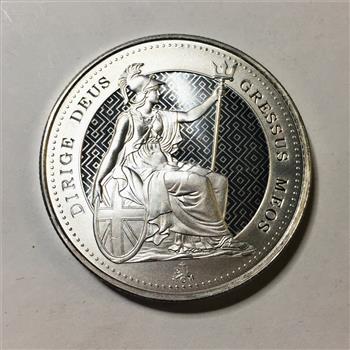 2021 St. Helena Britannia Silver £1.25*1.25 Ounces .999 Fine Silver*Queen Elizabeth II On Reverse