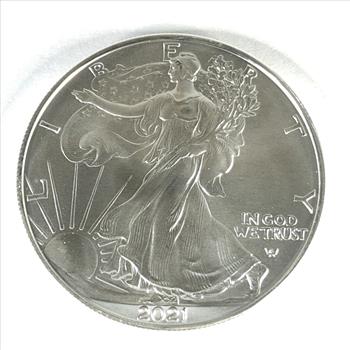 2021 Type 2 American Silver Eagle*1oz .999 Fine Silver