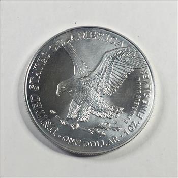 2021 Type 2 American Silver Eagle*1oz .999 Fine Silver*Nice!