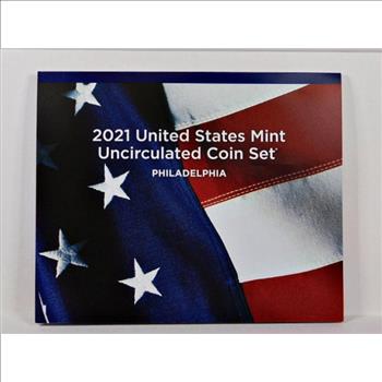 2021 United States Mint Uncirculated Coin Set*Philadelphia*In Original Mint Packaging