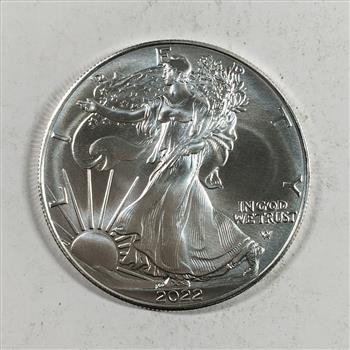 2022 American Silver Eagle*1oz .999 Fine Silver