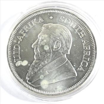 2022 South Africa Krugerrand*One Troy Ounce .999 Fine silver*In Capsule