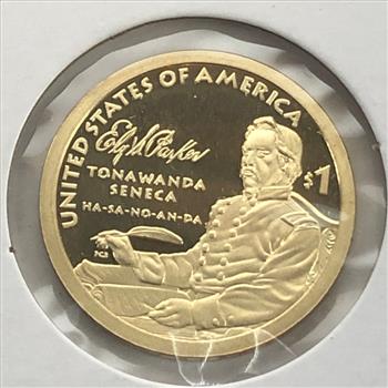 2022-S Proof Native American Ely S. Parker Commemorative $1