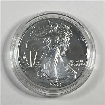 2022-W American Silver Eagle*West Point Minted*1oz .999 Fine Silver*In Original US Mint Packaging