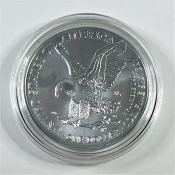 2022-W American Silver Eagle*West Point Minted*1oz .999 Fine Silver*In Original US Mint Packaging
