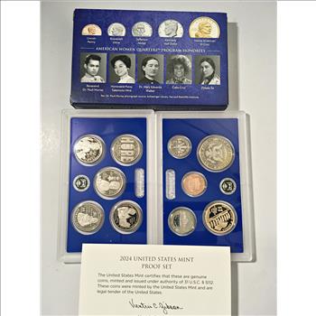 2024 United States Mint Proof Set*Includes American Women Commemorative Quarters*New in US Mint Packaging