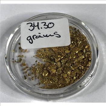 34.30 grains Pure Gold Bullion*In Capsule