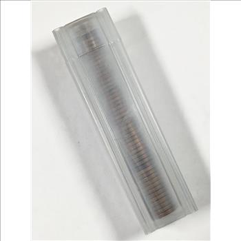 48c Tube of 1956-D Lincoln Head Wheat Cents