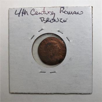 4th Century AD Bronze Roman Coin *1800+ Years Old