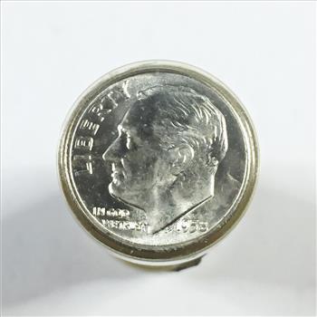 $5 Roll of 1958-D Silver Roosevelt Dimes*All Brilliant Uncirculated