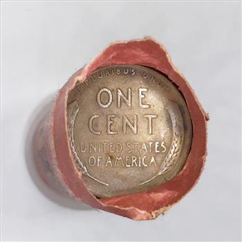 50c Roll of 1942-D Lincoln Head Wheat Cents*Various Grades