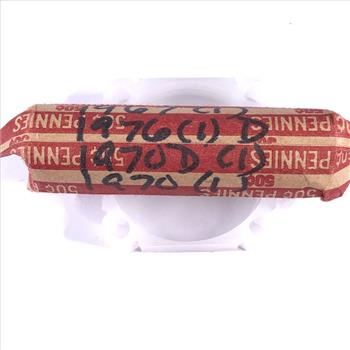 50c Roll of Lincoln Head Cents*Wrapper is Marked 1960's*WE Have Not Researched This Roll