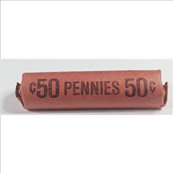 50c Roll of Various Dated Wheat Cents*Various Grades