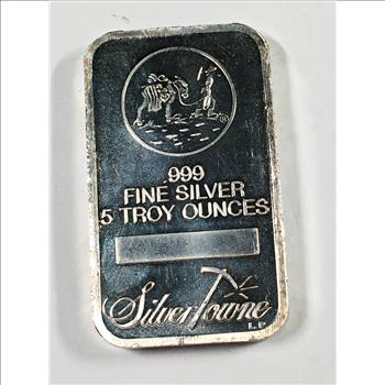 5oz .999 Fine Silver 