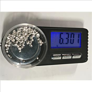 6.301 Grams Pure .999 Silver Shot