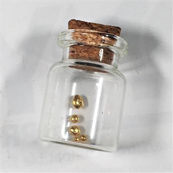 .888 Grams 20K Gold Bullion in Glass Vial