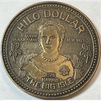 Vintage Hawaii Commemorative Hilo Dollar