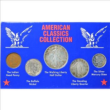 American Classics Collection/Five Coins/Three Silver