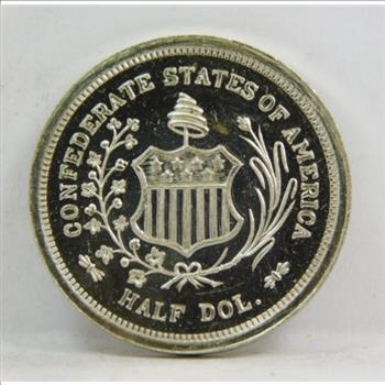 1807-1870 General Robert E. Lee - Confederate States of American Half Dollar - Commemorative Medal