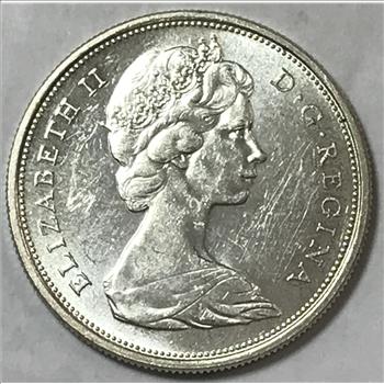 1965 Canada Silver Half Dollar - High Grade