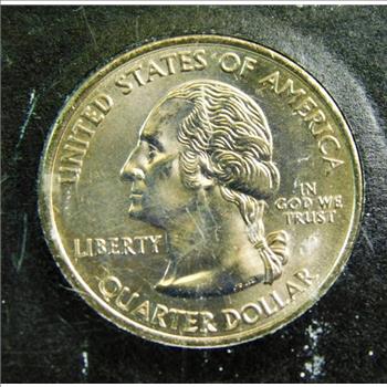 First Flight Coin Collection - 100 Years of Flight - Wright Brothers - w/2003 Colorized 1 oz American Silver Eagle - 1903 Indian Head Cent - 2001 North Carolina Quarter - 2002 Ohio State Quarter