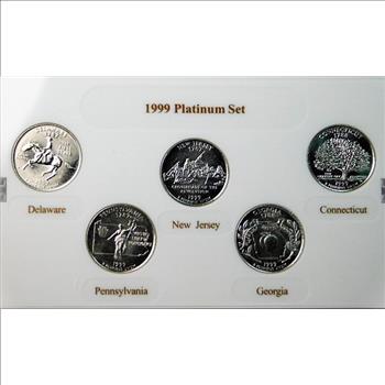 1999 Platinum Edition State Quarter Collection