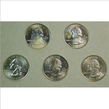1999 First State Quarters of the United States Collector's Map Collection