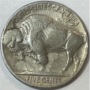 MINT ERROR 1937-D 3-Legged Buffalo Nickel