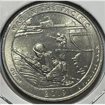 RARE 2019-W War in the Pacific West Point Minted Quarter