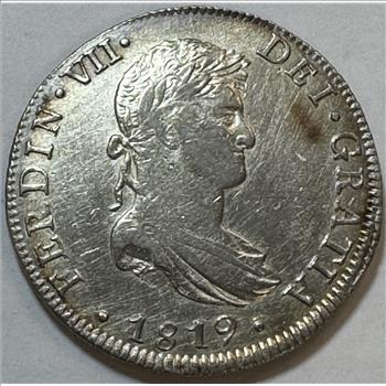 1819JJ Spanish Colonial Mexico Silver 8 Reales