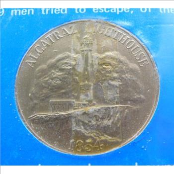 Lucky Alcatraz Coin! From San Francisco In Original Packaging!