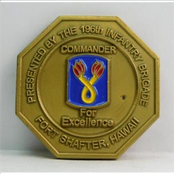 Challenge Coin - United States Army Pacific - For Shafter, Hawaii - 2
