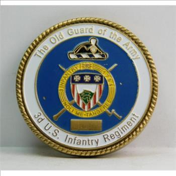 Challenge Coin - 3rd U.S. Infantry Regiment - The Old Guard of the Army - Honor Guard - 2