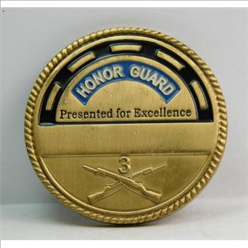 Challenge Coin - 3rd U.S. Infantry Regiment - The Old Guard of the Army - Honor Guard - 2