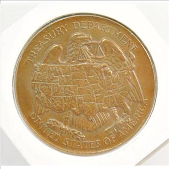 Treasury Department - United States of America - San Francisco Mint Commemorative - Bronze Medal - 1.75