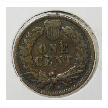 KEY DATE!! - 1908-S Indian Head Cent - Well Outlined with Legible Date and Mint Mark