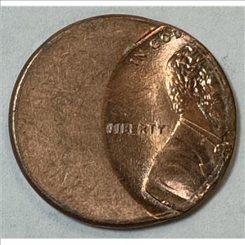 MAJOR MINT ERROR Lincoln Cent Off-Center Error