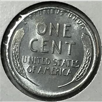 1943-S Lincoln Steel Cent - World War II Emergency Issue - San Francisco Minted - High Grade Brilliant Uncirculated