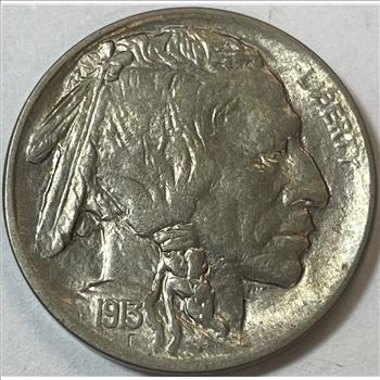 MINT ERROR 1913 Type II Buffalo Nickel w/Lamination Errors on Buffalos Back - High Grade 