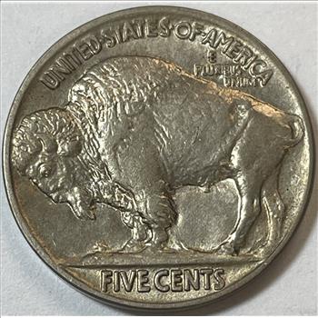 MINT ERROR 1913 Type II Buffalo Nickel w/Lamination Errors on Buffalos Back - High Grade 