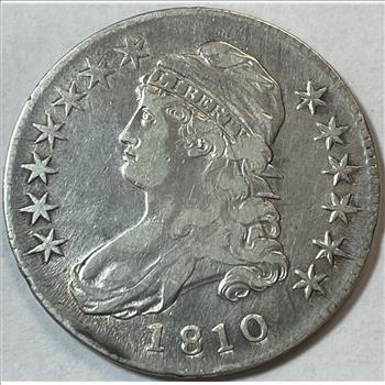 1810 Capped Bust Silver Half Dollar