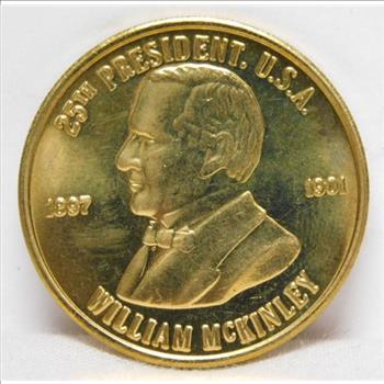 1897-1901 William McKinley 25th President Commemorative Coin/Medal