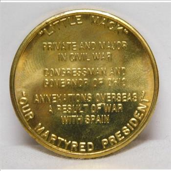 1897-1901 William McKinley 25th President Commemorative Coin/Medal