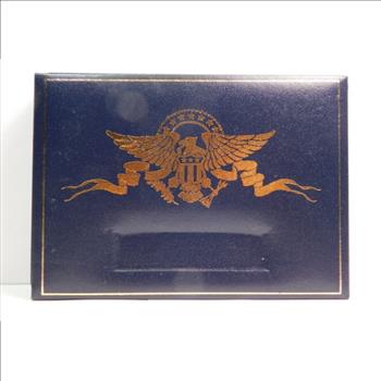 1999 24K Gold Plated State Quarter Collection - Delaware, New Jersey, Pennsylvania, Georgia and Connecticut