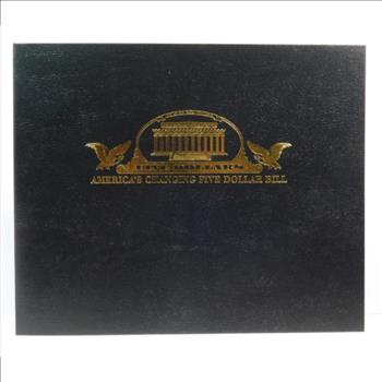 America's Changing Five Dollar Bill - Album Includes Two Crisp Uncirculated $5 Notes
