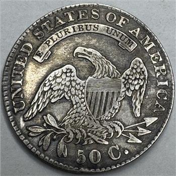 1830 Capped Bust Silver Half Dollar - Nice Higher Grade