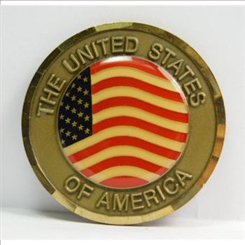 Challenge Coin - The United States of America - Pledge of Allegiance on Reverse - 1.5