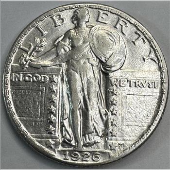 HIGH GRADE 1926 Standing Liberty Silver Quarter