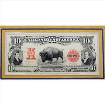 2004 Lewis And Clark Coin And Currency Set Includes Peace Medal, Keelbaot and Peace Medal Nickel, Silver Dollar, Sacagawea Dollar, Replica Buffalo 10 Dollar Note, And 3 Different Stamps